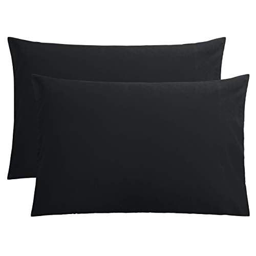 FLXXIE 2 Pack Microfiber Queen Pillow Cases