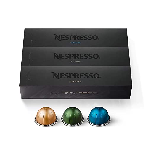 Nespresso Capsules VertuoLine, Medium and Dark Roast Coffee, Variety Pack