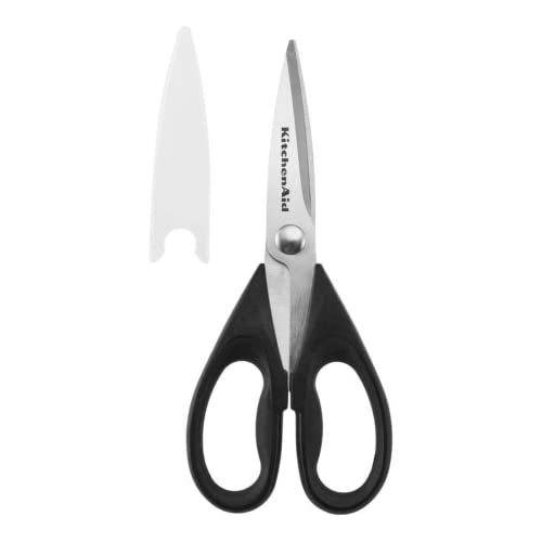 KitchenAid All Purpose Kitchen Shears with Protective Sheath for Everyday use