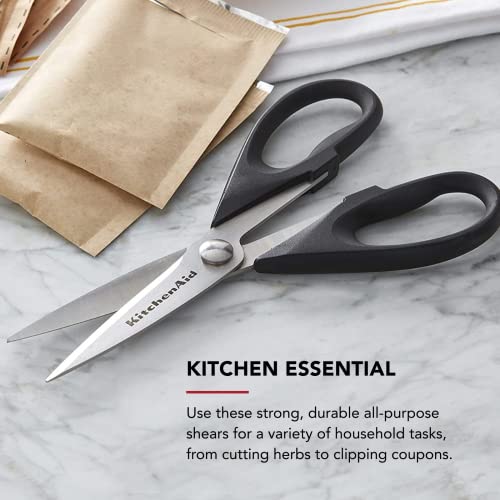 KitchenAid All Purpose Kitchen Shears with Protective Sheath for Everyday use