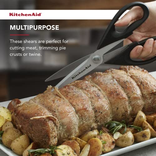 KitchenAid All Purpose Kitchen Shears with Protective Sheath for Everyday use