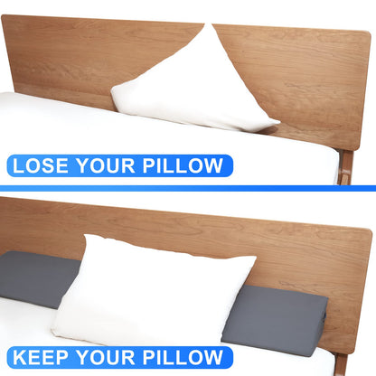 Talcusble King Size(76"x10"x6") Bed Wedge Pillow, Bed Gap Filler, Mattress Wedge, Headboard Pillow Fill The Gap (0-7") Between Your Headboard and Mattress