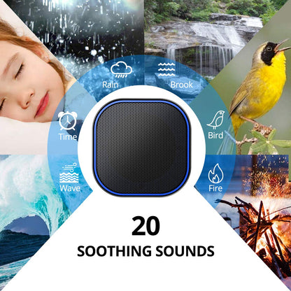 Magicteam Sound Machine White Noise Machine with 20 Non Looping Natural Soothing Sounds