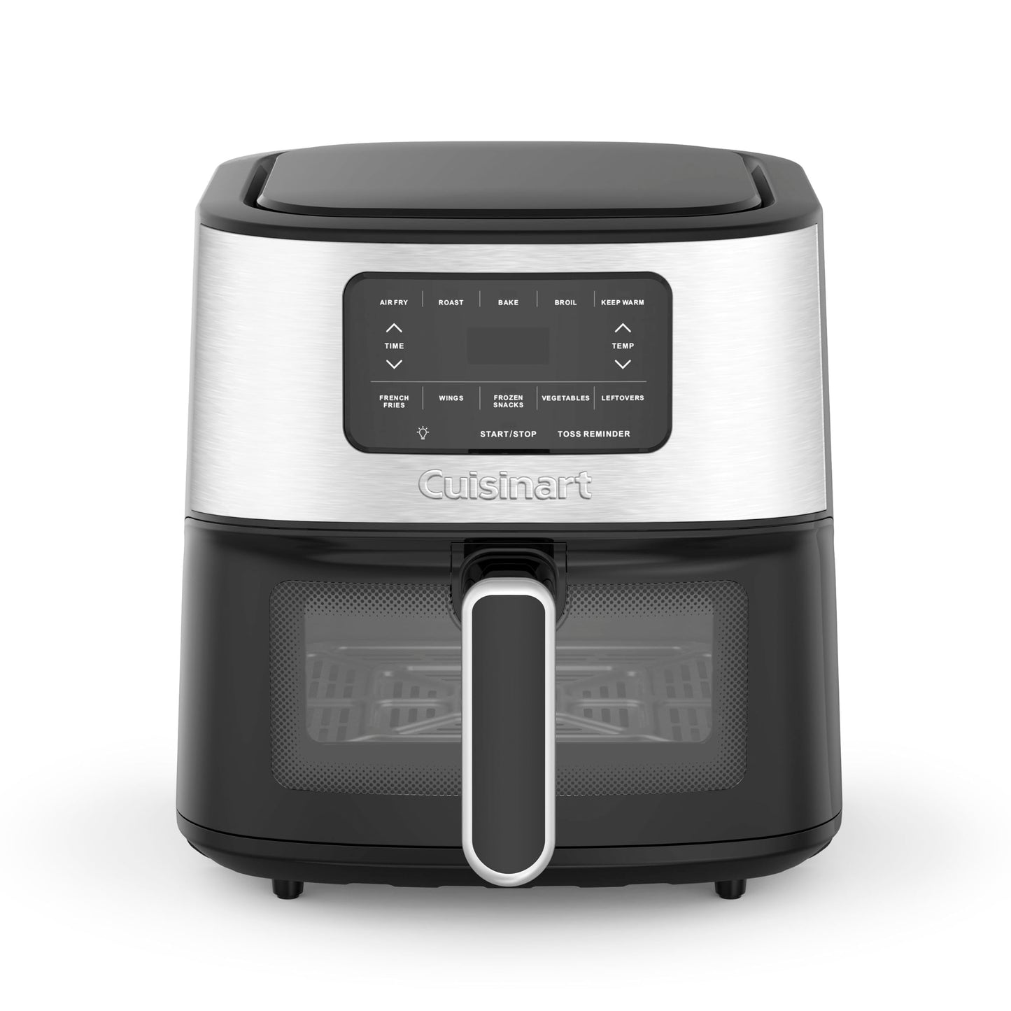 Cuisinart Airfryer, 6-Qt Basket Air Fryer Oven that Roasts, Bakes, Broils & Air Frys Quick & Easy Meals - Digital Display with 5 Presets, Non Stick & Dishwasher Safe, AIR-200