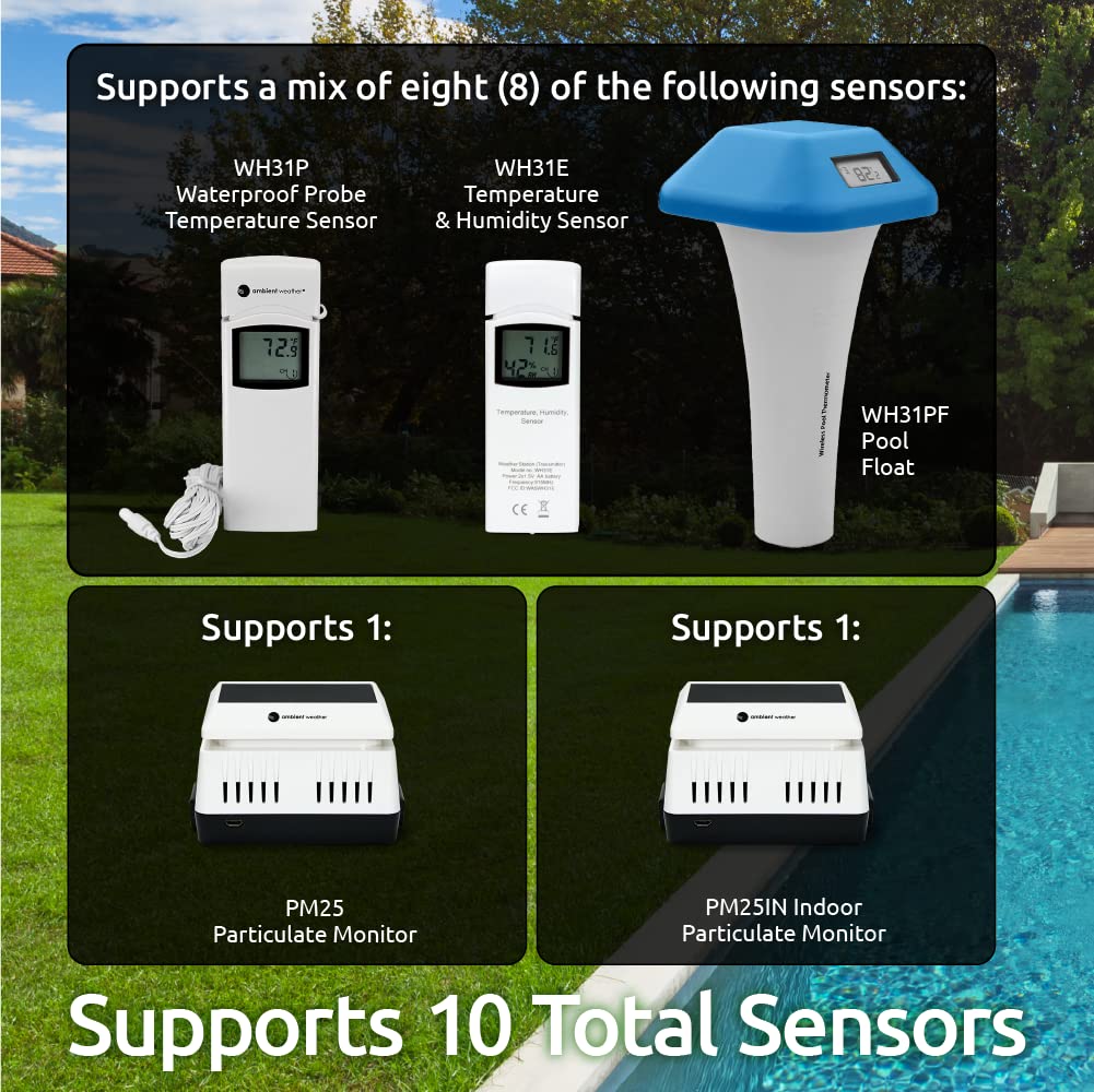 Ambient Weather WS-2902 WiFi Smart Weather Station