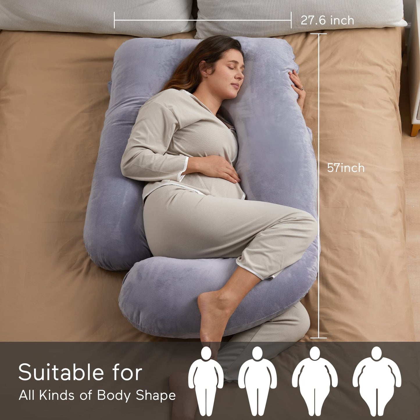 Momcozy Pregnancy Pillows for Sleeping