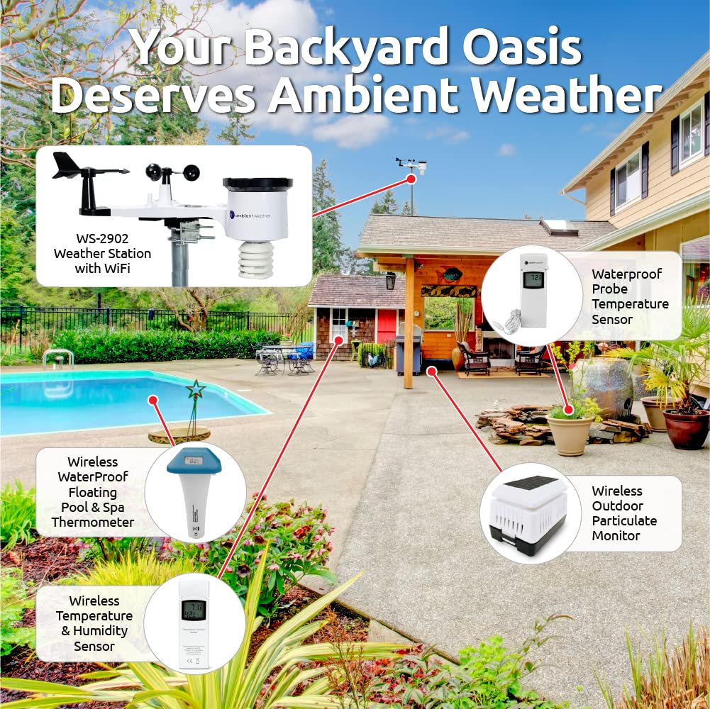 Ambient Weather WS-2902 WiFi Smart Weather Station