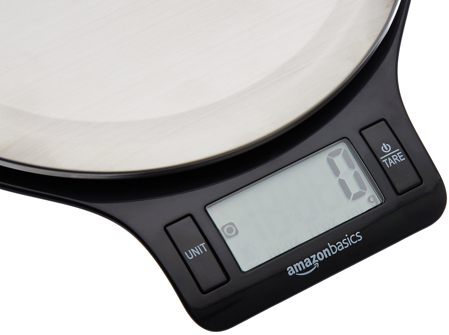 Amazon Basics Digital Kitchen Scale with LCD Display, Batteries Included