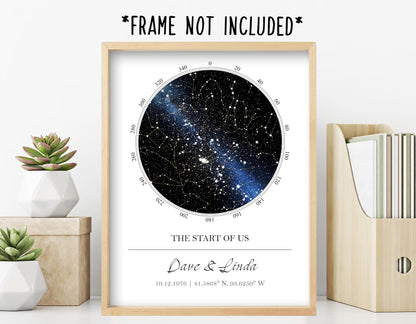 Custom Star Map - Personalized Star Map